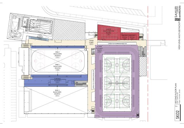 Multi-use Facility Second Floor plan - FINAL Opens in new window